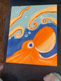 Squid painting
