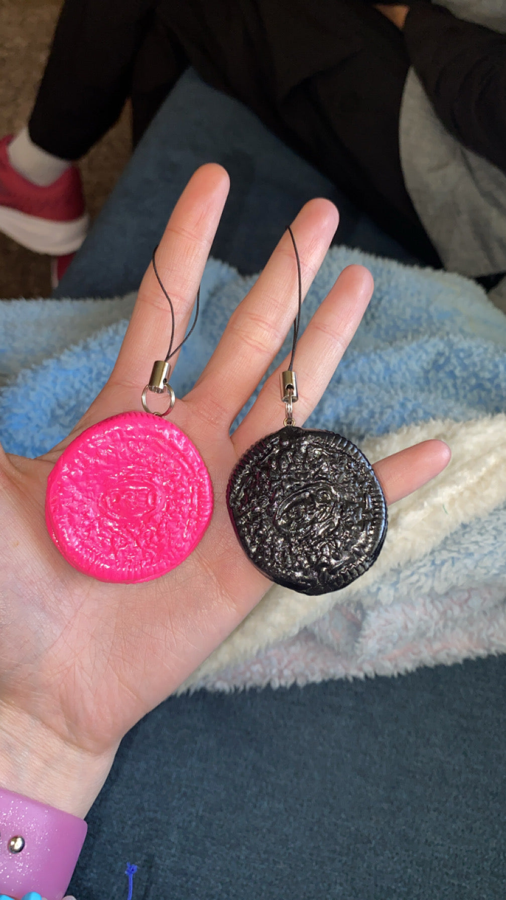 Clay Oreo keychains
